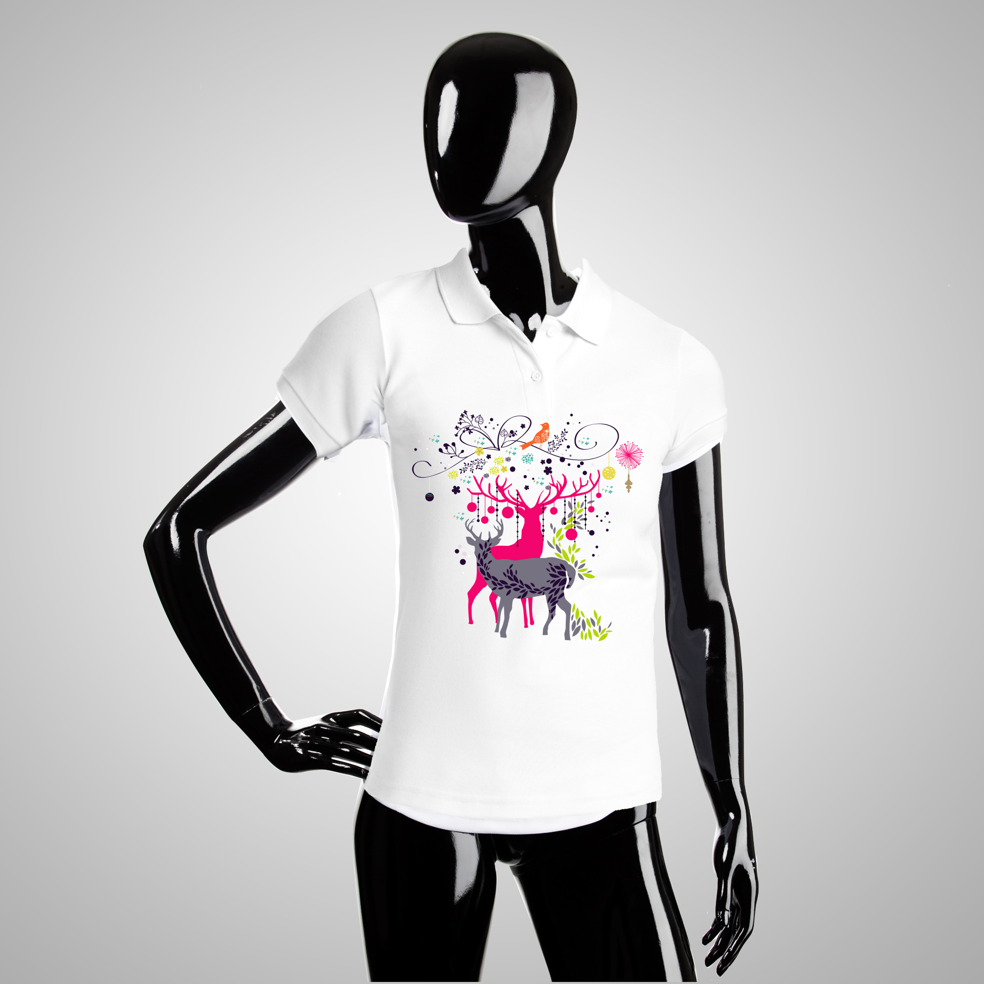 Camiseta Tipo Polo para mujer